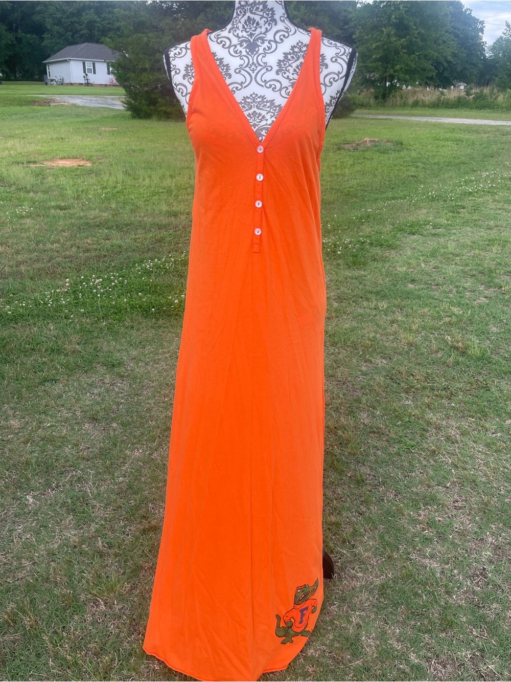 Orange Florida gators dress
